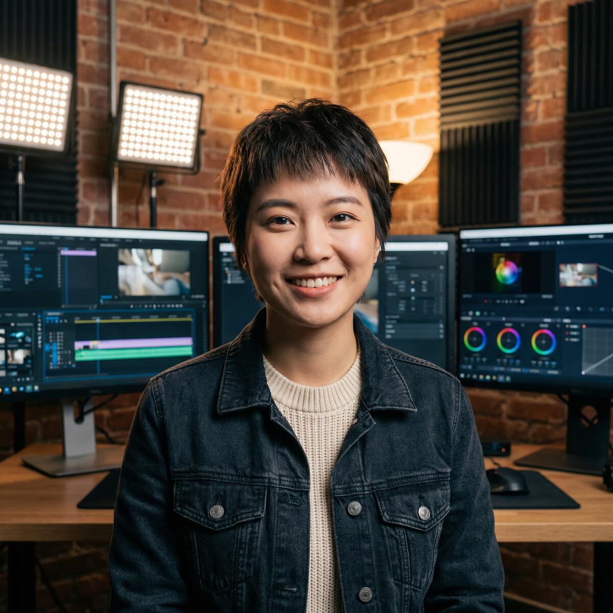 狠狠撸视频剪辑师王思琦