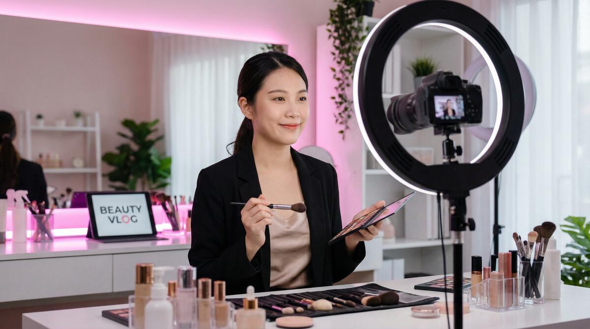 狠狠撸美妆视频